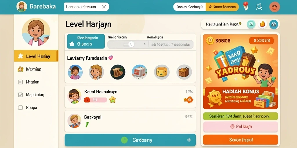 Tampilan antarmuka yang user-friendly.
