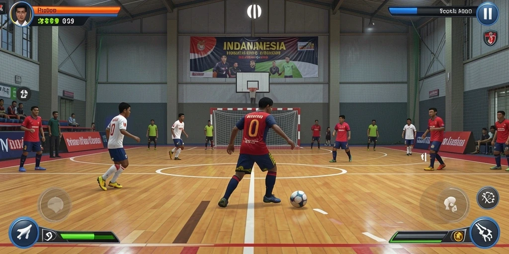 Tampilan antarmuka yang intuitif dan user-friendly.